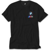 Crows Gate Bmw Logo M Power Siyah T-Shirt - 5XL