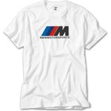 Crows Gate Bmw M Power Motorsport Beyaz T-Shirt - L
