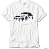 Crows Gate Bmw M3 Flowing Car Beyaz T-Shirt - 3XL