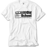 Crows Gate Bmw Old School E30 Beyaz T-Shirt
