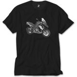 Crows Gate Bmw R1200 Gs Siyah T-Shirt - 5XL