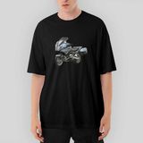 Crows Gate Bmw R1200RT Oversize Siyah Tişört