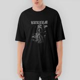 Crows Gate Burzum True Norwegian Black Metal Oversize Siyah Tişört - XL