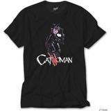 Crows Gate Catwoman Siyah T-Shirt - 3XL