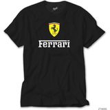 Crows Gate Ferrari In Italy Siyah Tişört - M
