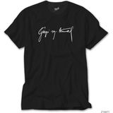 Crows Gate Gazi Mustafa Kemal Imza Siyah Tişört - 5XL