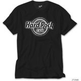 Crows Gate Hard Rock Cafe Glow Siyah Tişört - 3XL