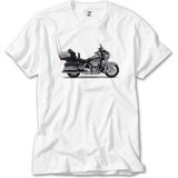 Crows Gate Harley Davidson Cvo Beyaz Tişört - XS