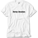 Crows Gate Harley Davidson Logo Type Beyaz Tişört - 5XL