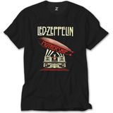 Crows Gate LED Zeppelin Mothership Siyah T-Shirt