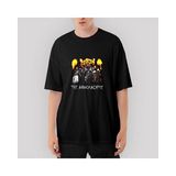Crows Gate Lordi The Arockalypse Hard Rock Hallelujah Oversize Siyah Tişört - XL