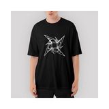 Crows Gate Metallica Blade Dream Oversize Siyah Tişört