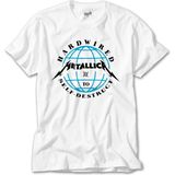 Crows Gate Metallica Hardwired Beyaz Tişört - 3XL