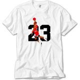 Crows Gate Michael Jordan Smac Beyaz T-Shirt - XS