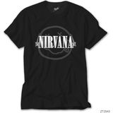 Crows Gate Nirvana Guitar Siyah Tişört - 3XL