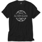 Crows Gate Slipknot All Hope Is Gone Siyah Tişört