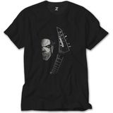 Crows Gate Slipknot Mick Thomson Guitar Siyah Tişört - 3XL