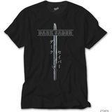 Crows Gate Star Wars Dark Saber Siyah Tişört - 5XL