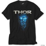 Crows Gate Thor Blue And Gray Siyah Tişört - 3XL