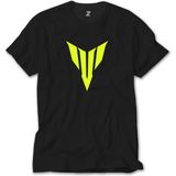 Crows Gate Yamaha Neon Logo Siyah T-Shirt - 5XL