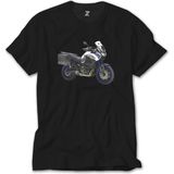 Crows Gate Yamaha XT1200Z Super Tenere Siyah T-Shirt - XS