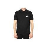 CrowsGate Polo Yaka Göktürk Kurt Siyah Tişört