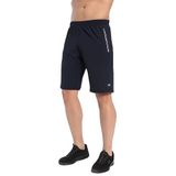 Crozwise 3192-01 Lacivert Astarsız Dalgıç Kumaş Training Erkek Spor Şort