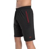 Crozwise 3192-10 Siyah Astarsız Dalgıç Kumaş Training Erkek Spor Şort