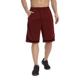 Crozwise 3194-07 Bordo Erkek Basketbol Şort