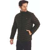 Crozwise Erkek Dolumlu Kışlık Spor Outdoor Mont - XL - Haki