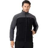 Crozwise Haki Erkek Tam Fermuarlı Polar / Sweat