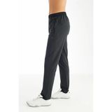 Crozwise micro Kumaş Dar Paça Erkek Spor Pantolon - Antrasit