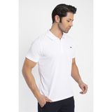 Crozwise Polo Yaka Erkek Spor T-Shirt - 7135 - Beyaz