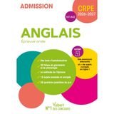 CRPE 2026-2027 - Anglais - Epreuve orale (M1 et M2): Manuel + Exercices interactifs