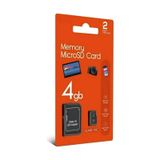 Crt 4 GB Micro Sd Siyah Hafıza Kartı Telefon Kamera Tablet Adaptörü Dahil