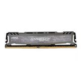 Crucial Ballistix Sport LT BLS8G4D26BFSBK Gri 8GB DDR4 2666Mhz UDIMM RAM Bellek