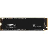 Crucial CT2000P3SSD8 2 TB P3 3500-3000 MB/s PCIe NVMe M.2 22x80 Harddisk SSD