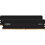Crucial Pro 64 GB DDR5-5600 RAM Bellek 2 x 32 GB Oyun ve Tasarım Uyumlu Soğutucu CL46
