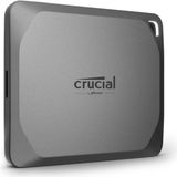 Crucial X9 Pro 2tb Taşınabilir SSD - 1050MB/S'YE Kadar Okuma ve Yazma - Suya ve Toza Dayanıklı, Pc ve Mac, Mylio Photos+ Teklifi ile - USB 3.2 Harici Katı Hal Sürücüsü - CT2000X9PROSSD902 - Beyaz
