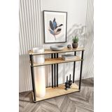 CRUISE Dresuar Lambader – 85 cm Yükseklik, 30x90 cm Fonksiyonel Yüzey, Ahşap Görünümlü Modern Tasarım, E27 Duy Tipi Uyumlu, Göz Yormayan Işık, Kolay Kurulum, Konsol Üstü veya Antre Kullanımı (Mese)