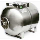 Cruwa Gri 50 lt 8 Bar Yatık Tip Paslanmaz Hidrofor Tankı