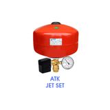 CRUWA Su Basınçlandırma Seti – 24 Lt Tank + Basınç Şalteri + Manometre + 5 Yollu Rekor