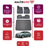 Cruze Hatchback 2012 Model Bagaj Havuzu+4d Araca Özel Havuzlu Paspas Takımıı Prqx - Siyah