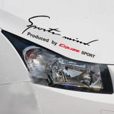 Cruze Mind Sport Araba Tampon Araç Sticker Yapıştırma