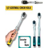 Crv 1/2 Uzatmalı Cırcır Kolu