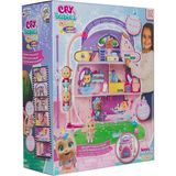 Cry Babies Dreamy Mega Ev Kız Çocuklar İçin 55 cm Boyutunda Eğlenceli Oyun Seti