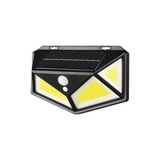 Cryfox 114 Ledli Solar Güneş Enerjili Bahçe Aydınlatması Hareket Sensörlü Lamba 3 Modlu Cob LED