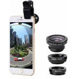 Cryfox Balık Gözü Lens Seti Balıkgözü Makro Telefon Lensi