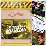 Cryptic Killers Çözülmemiş Cinayet Gizem Oyunu - Soğuk Vaka Dosyası Araştırması - Dedektif İpuçları/Kanıt - Suçu Çözün - Bireyler, Randevu Geceleri ve Parti Grupları - Müzisyenin Cinayeti
