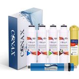 Crypto Takçevir 6 Aşama – Conax Crypto Membran Inline Alkalin Orijinal Filtre Seti - Mavi - Beyaz